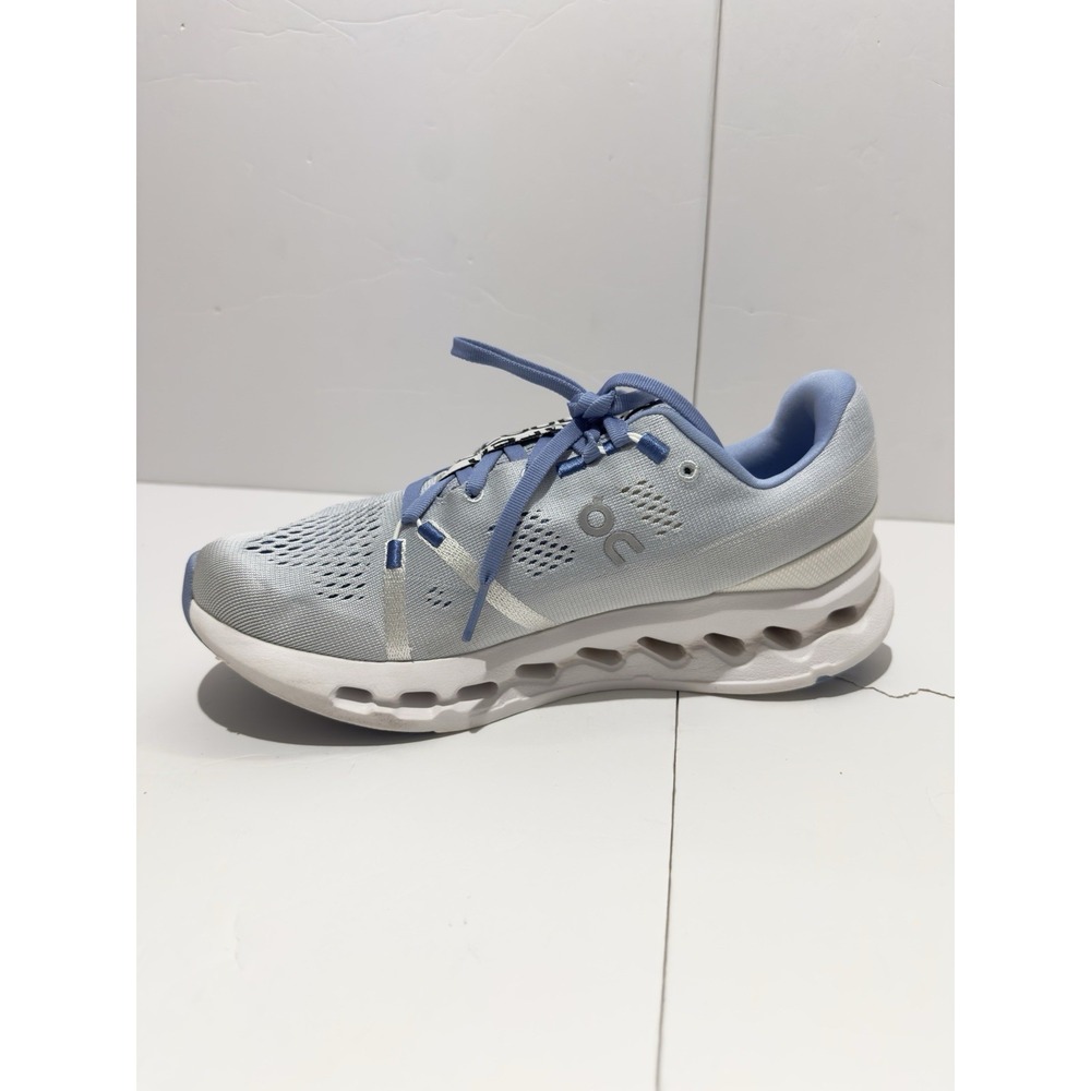 ON Women's Cloudsurfer Running Athletic Shoes Sneakers Heather/White Size 8 - Picture 7 of 11